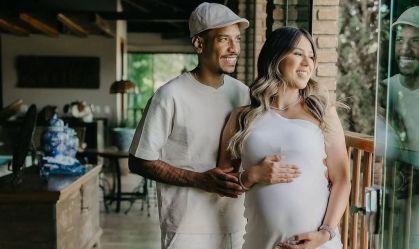 Primeiro filho de Matheus Pereira, do Cruzeiro, nasce em Belo Horizonte