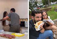 Após terminar noivado, Matteus Amaral posa em clima de romance com médica