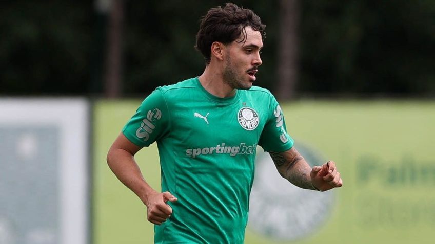 Maurício em treino do Palmeiras • Foto: Cesar Greco/Palmeiras/by Canon