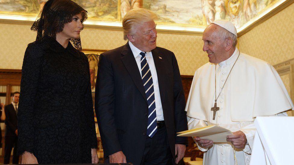 melania trump papa