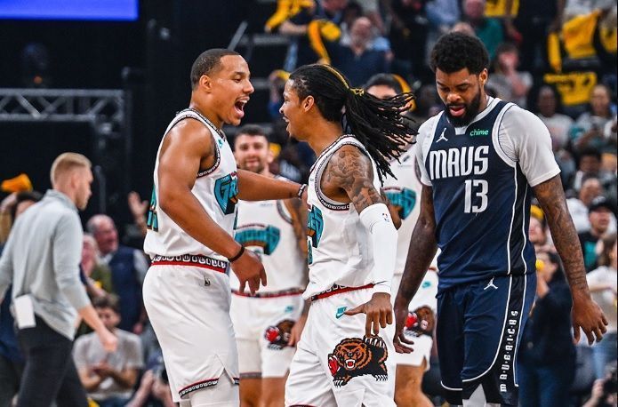 Grizzlies estão nos playoffs da NBA após tirar os Mavs