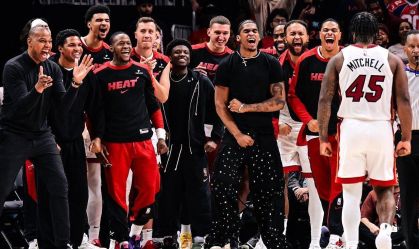 NBA: Miami Heat é o primeiro classificado em 10º a avançar do play-in