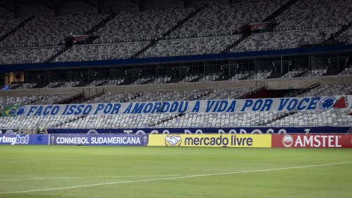 Cruzeiro x Mushuc Runa, no Mineirão, com portões fechados