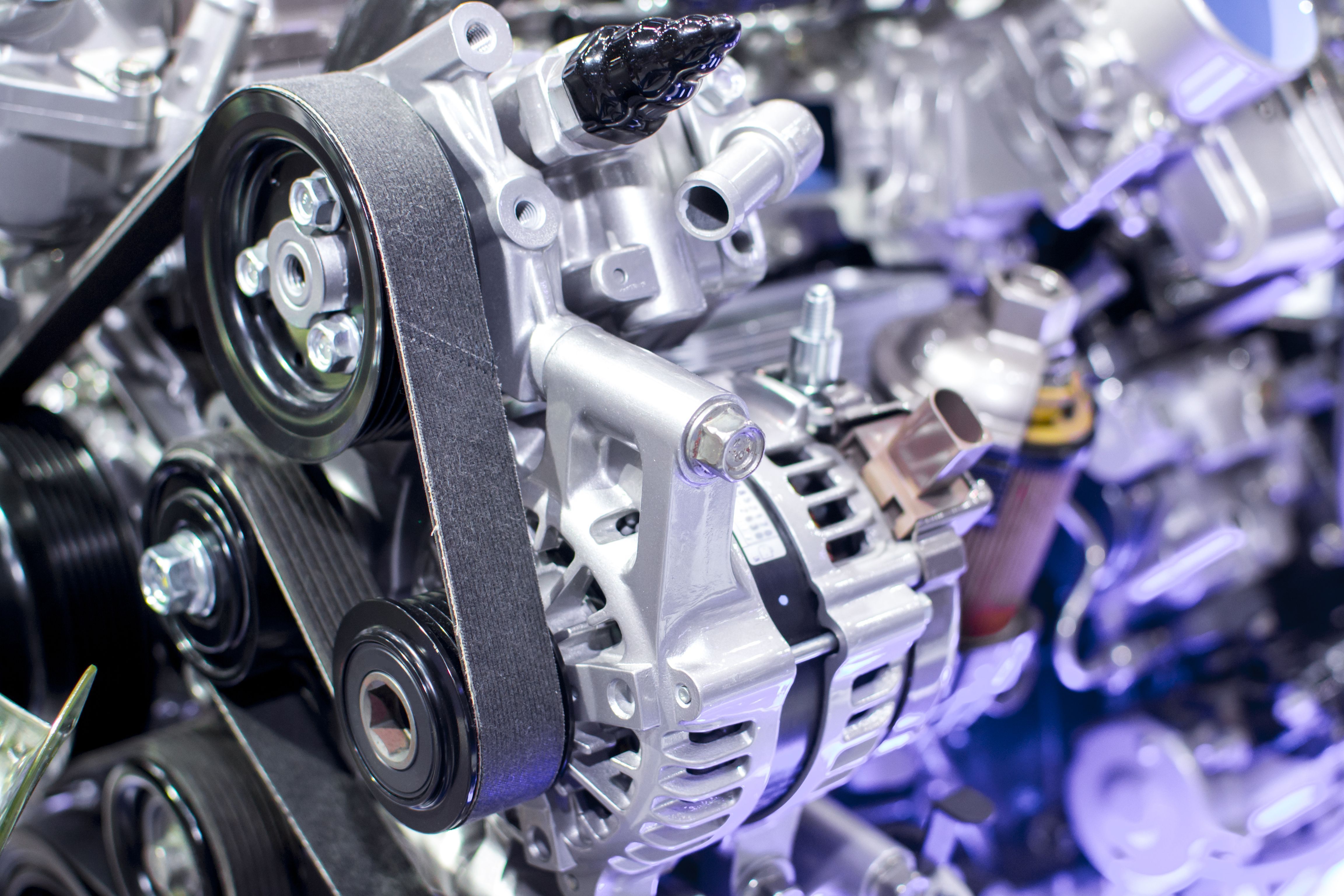 Part of car engine