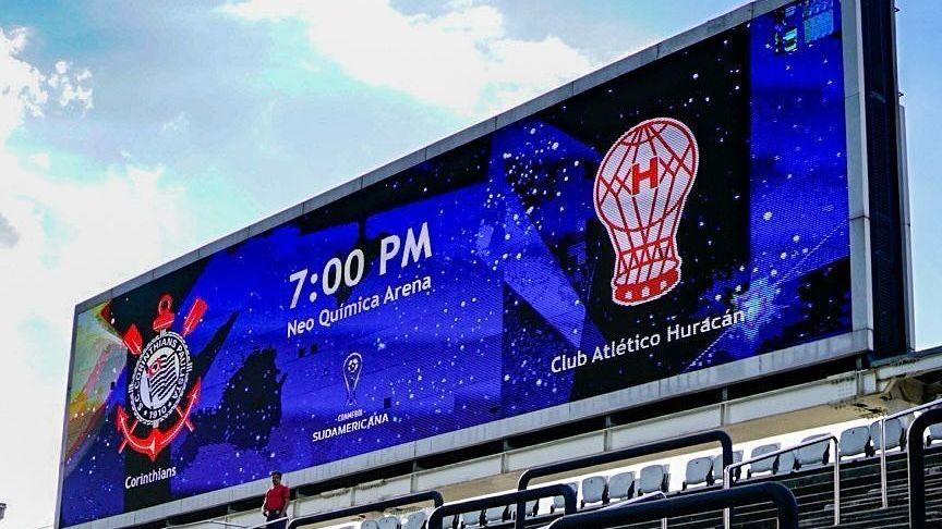 Corinthians x Huracán, pela Sul-Americana