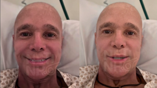 Netinho foi diagnosticado com um linfoma em fevereiro e está mostrando as etapas do tratamento aos seus seguidores