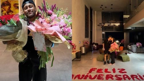 Neymar fez homenagens para Bruna Biancardi