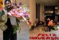 Neymar faz surpresa romântica em aniversário de Bruna Biancardi; veja