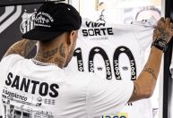 Saiba por que Neymar veste a camisa 100 em Santos x Atlético-MG