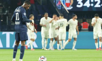 PSG perde para Nice, e França segue sem ter um campeão invicto na história