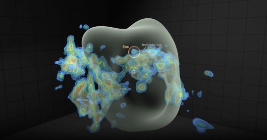 A nuvem molecular foi detectada a 300 anos-luz da Terra, mais perto do que qualquer outra nuvem similar formadora de estrelas