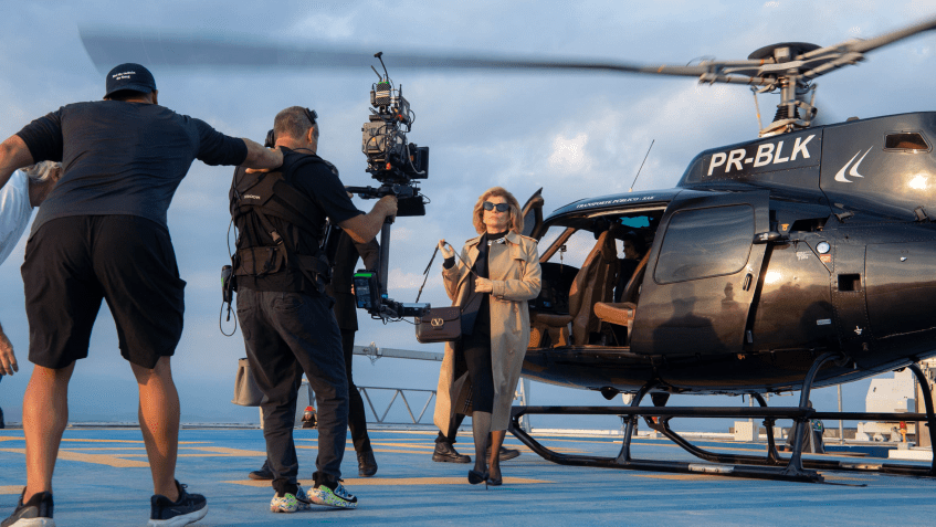 Odete Roitman retorna ao Brasil após temporada no exterior • Globo/ Estevam Avellar