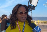 "Nunca estive tão orgulhosa", diz Oprah sobre amiga jornalista no espaço