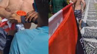 Vídeo: Homem com bandeira da Palestina é hostilizado em praia de SP