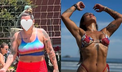 Petra Mattar mostra mudanças no corpo após perder 15 kg
