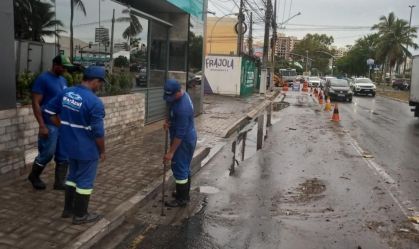 Aracaju terá semana com céu nublado e chuvas no final da semana