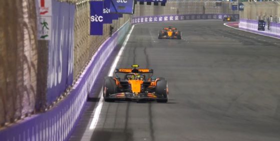 Piastri e Norris no GP da Arábia Saudita