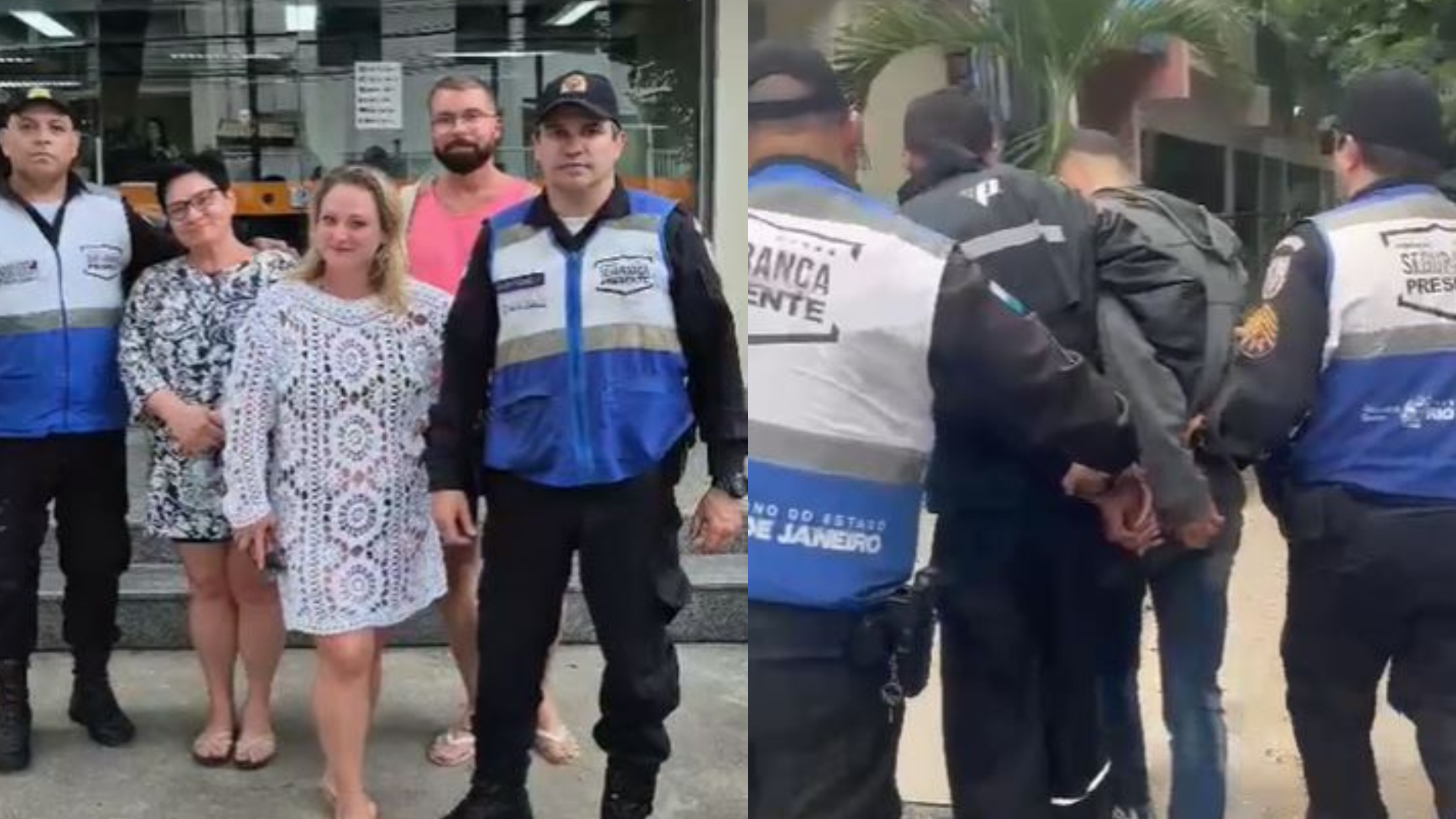 Polonesa tem celular roubado por dupla na orla do Rio; suspeitos foram presos