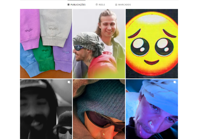 Publicações recentes do perfil de Justin Bieber • Instagram/ Justin Bieber