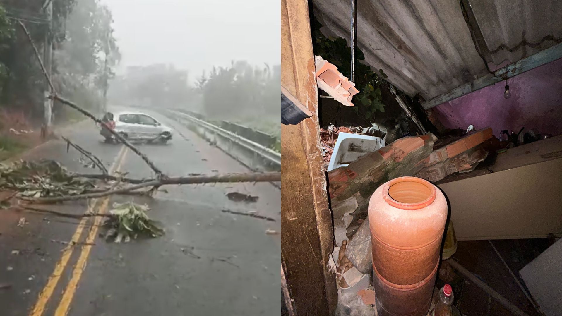Chuva esperada para 18 dias cai em 6 horas em Mauá