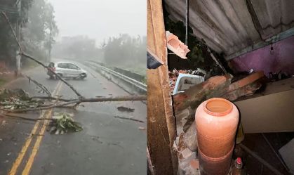 Chuva esperada para 18 dias caiu em seis horas em Mauá, na Grande São Paulo