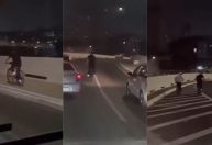 Vídeo: Ladrão furta motoristas presos no trânsito na zona leste de SP