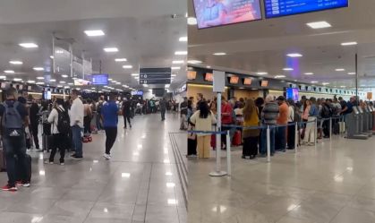 Apagão na torre do aeroporto de Vitória provoca cancelamento de 48 voos