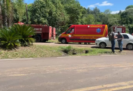 Bombeiros resgatam 26 feridos em acidente de ônibus no RS