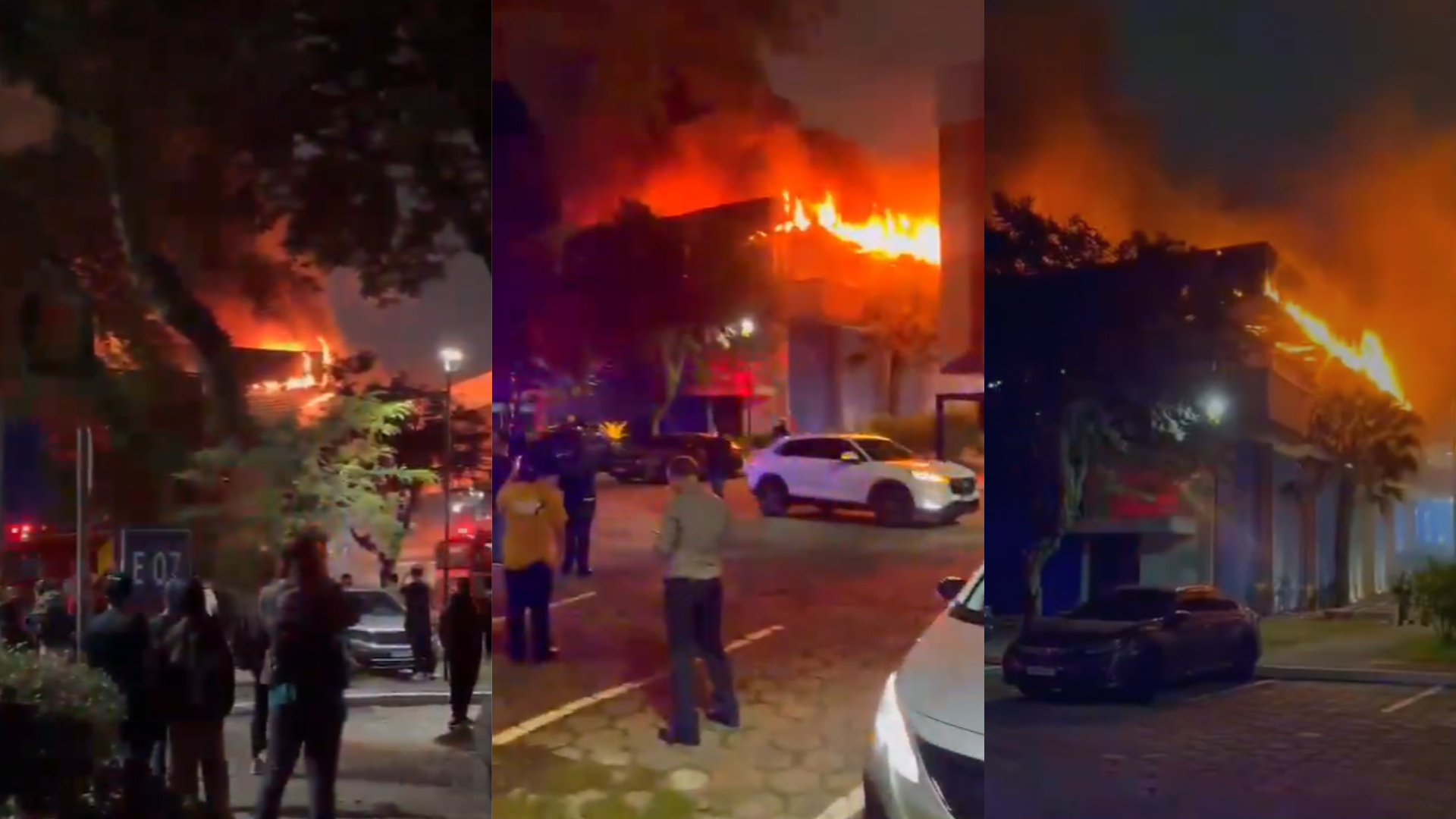Incêndio na PUC-PR