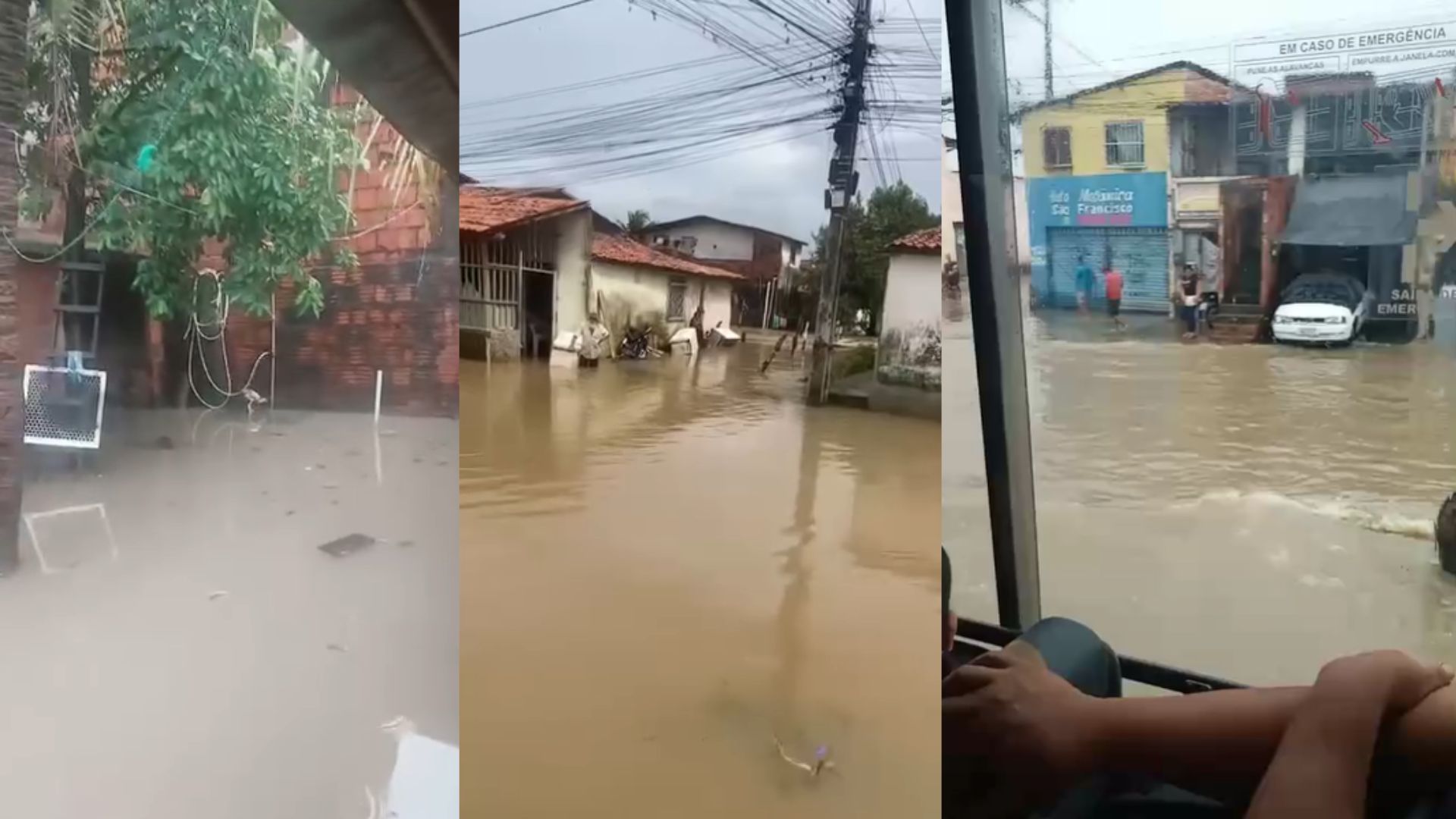 Chuvas intensas causam inundações no Ceara; mais de 130 municípios em risco