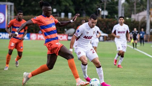 Lance de Puerto Cabello 2 x 2 Lanús