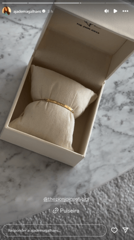 Jade Magalhães mostrou acessório de luxo usado por Serena • Instagram/Jade Magalhães