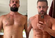 Rafael Cardoso mostra shape sarado e alfineta: "Existe vergonha na cara"