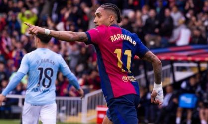 LaLiga: Barcelona vence com dois gols de Raphinha e virada incrível