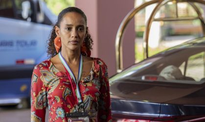 A protagonista Raquel Acioli é vivida por Taís Araújo em "Vale Tudo"