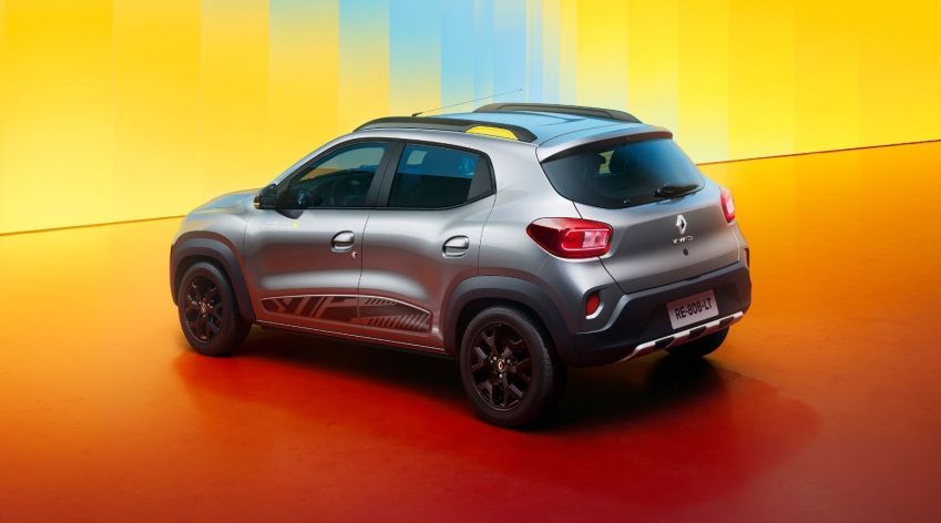Visual traseiro do Kwid 2026 • Divulgação
