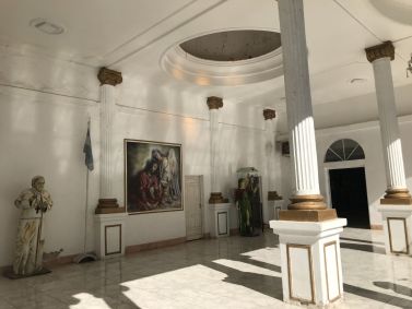 Interior da réplica da Basílica de São Pedro, no município de Famaillá, norte da Argentina.