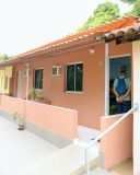Casa de Marcos Oliveira no Retiro dos Artistas, construída com doações da colega de &quot;A Grande Família&quot;, Marieta Severa