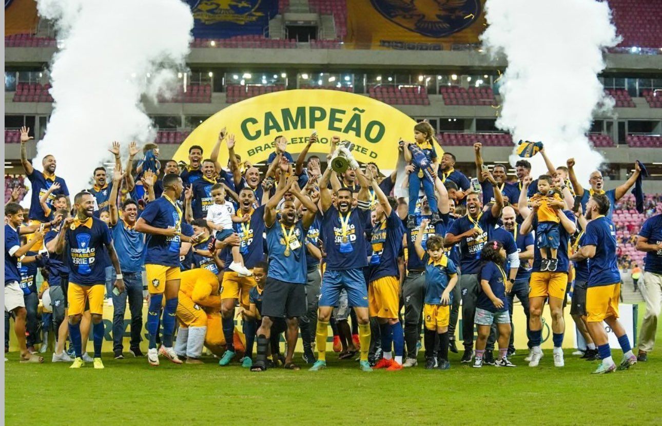 Retrô campeão da Série D 2024
