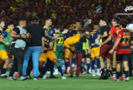 Voadora e confusão: veja briga generalizada em título do Sport
