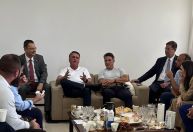 À espera de Hugo, oposição faz reunião sobre anistia com Bolsonaro