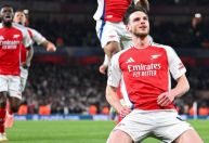 Com Rice "soltinho", Arsenal dá show e vence Real Madrid na Champions