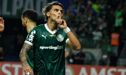 Richard Ríos pede desculpa para torcida do Palmeiras: "Cabeça quente"