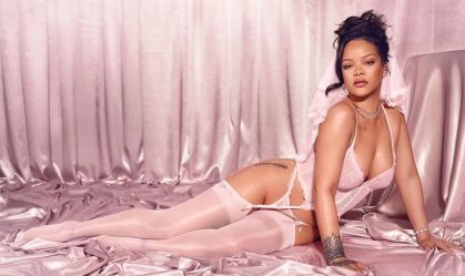 Rihanna lança coleção de noivas e posa de lingerie movimentando a web