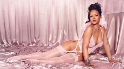 Rihanna lança coleção de noivas e posa de lingerie movimentando a web