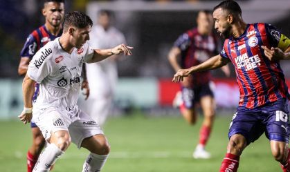 Lance de Santos 2 x 2 Bahia