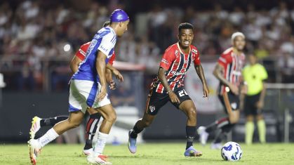 Lance de São Paulo x Cruzeiro no Morumbis