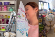 Simone Mendes mostra coleção de potes e panos de prato: "Casa brasileira"