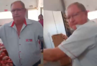 Patrão agride funcionário com tapa por "não realizar trabalho"; veja vídeo