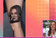 BBB25: fã faz tatuagem com rosto de Renata e campeã fica surpresa